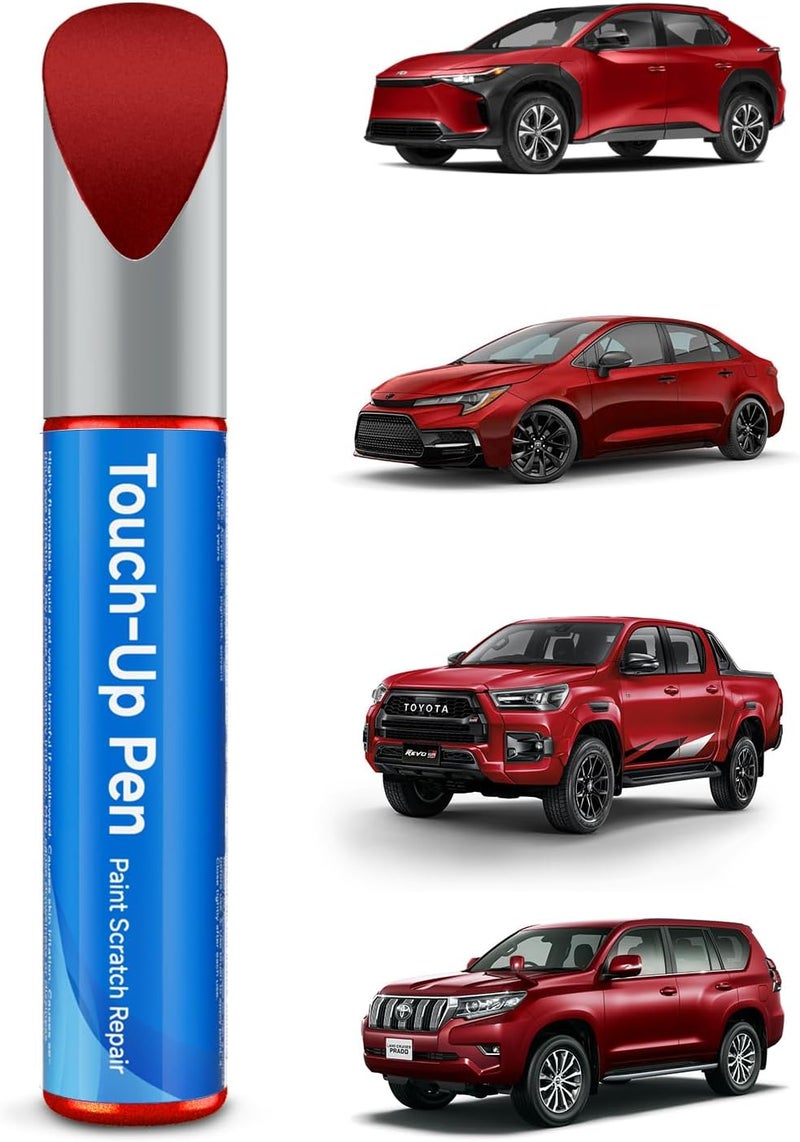 RSACET 3R3 Barcelona Red Pearl Touch Up Paint Compatible with Toyota Exact Match Touch Up Paint Car Scratch Repair - Image 1